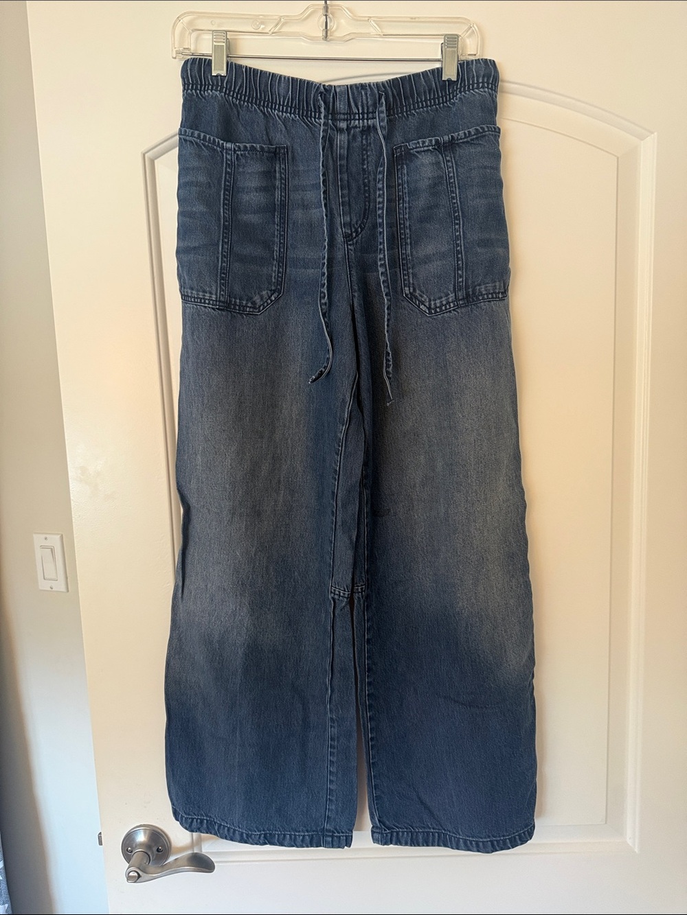 Splendid Women's Lightweight Denim Wide-Leg Pants